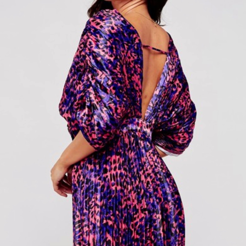 Leopard Print Dress - Picture 3 of 4